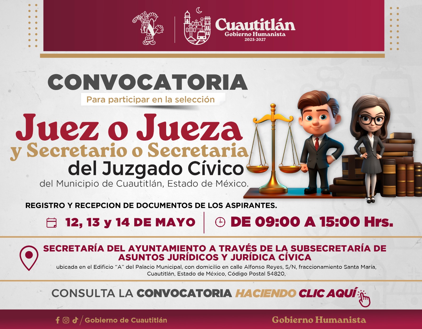 Convocatoria Juez O Jueza